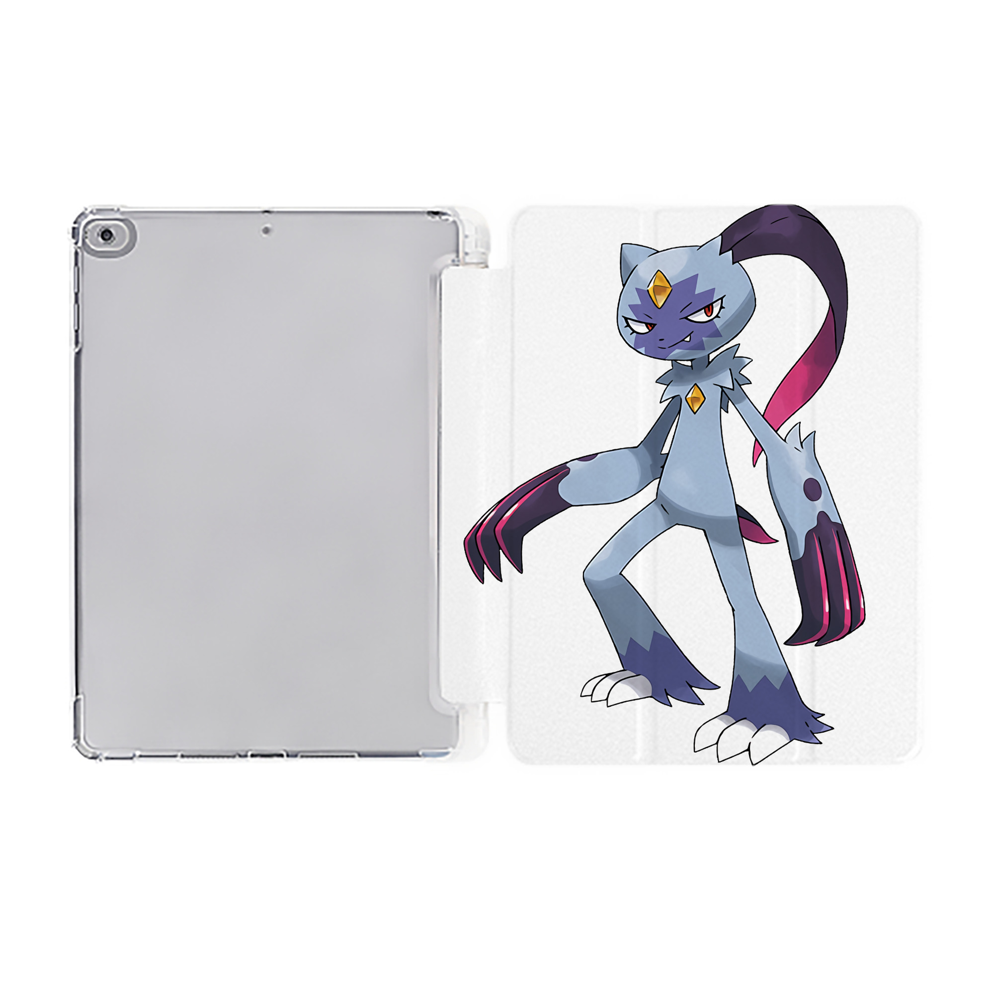 （画像用） ポケットモンスター Pokémon IPad ケース ペン収納付き 三つ折りスタンド PUレザー×シリコン 対応機種9.5/10.5/10.9インチ
